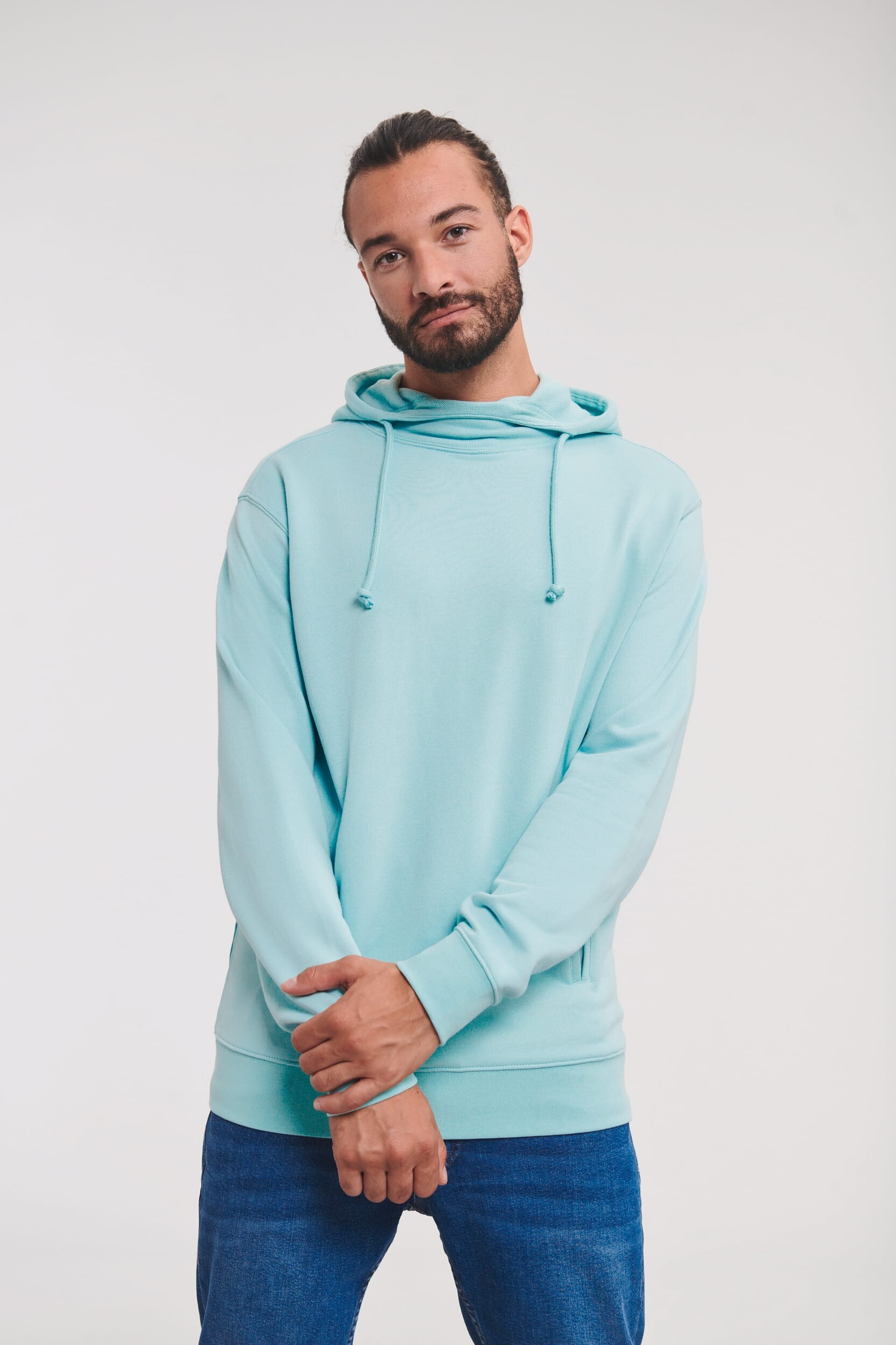 Sweaters & hoodies RUSSELL PURE ORGANIC HOODED SWEAT voor bedrukking &amp; borduring