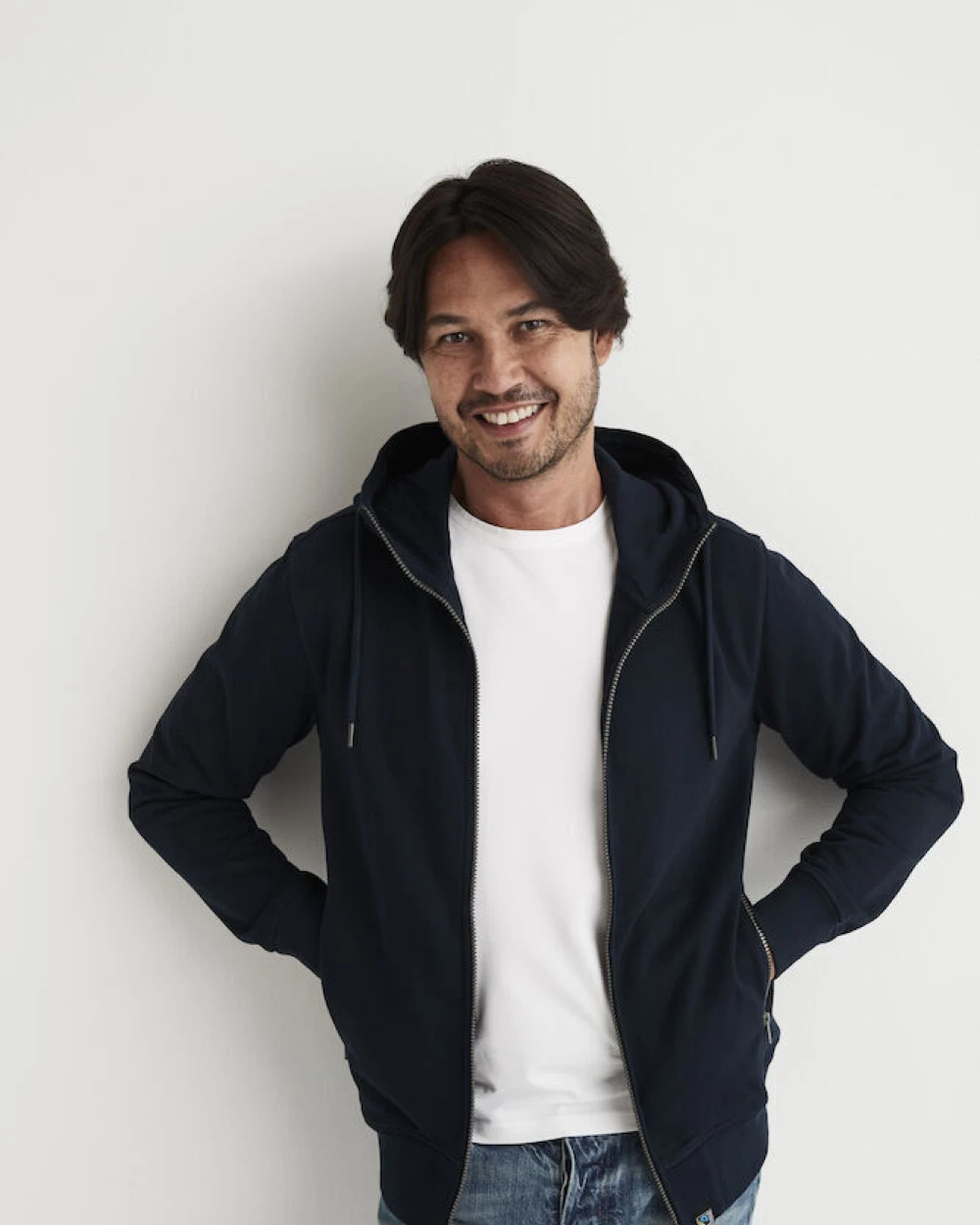 Sweaters & hoodies COTTOVER F. TERRY FULL ZIP HOOD MEN - GOTS GECERTIFICEERD voor bedrukking &amp; borduring