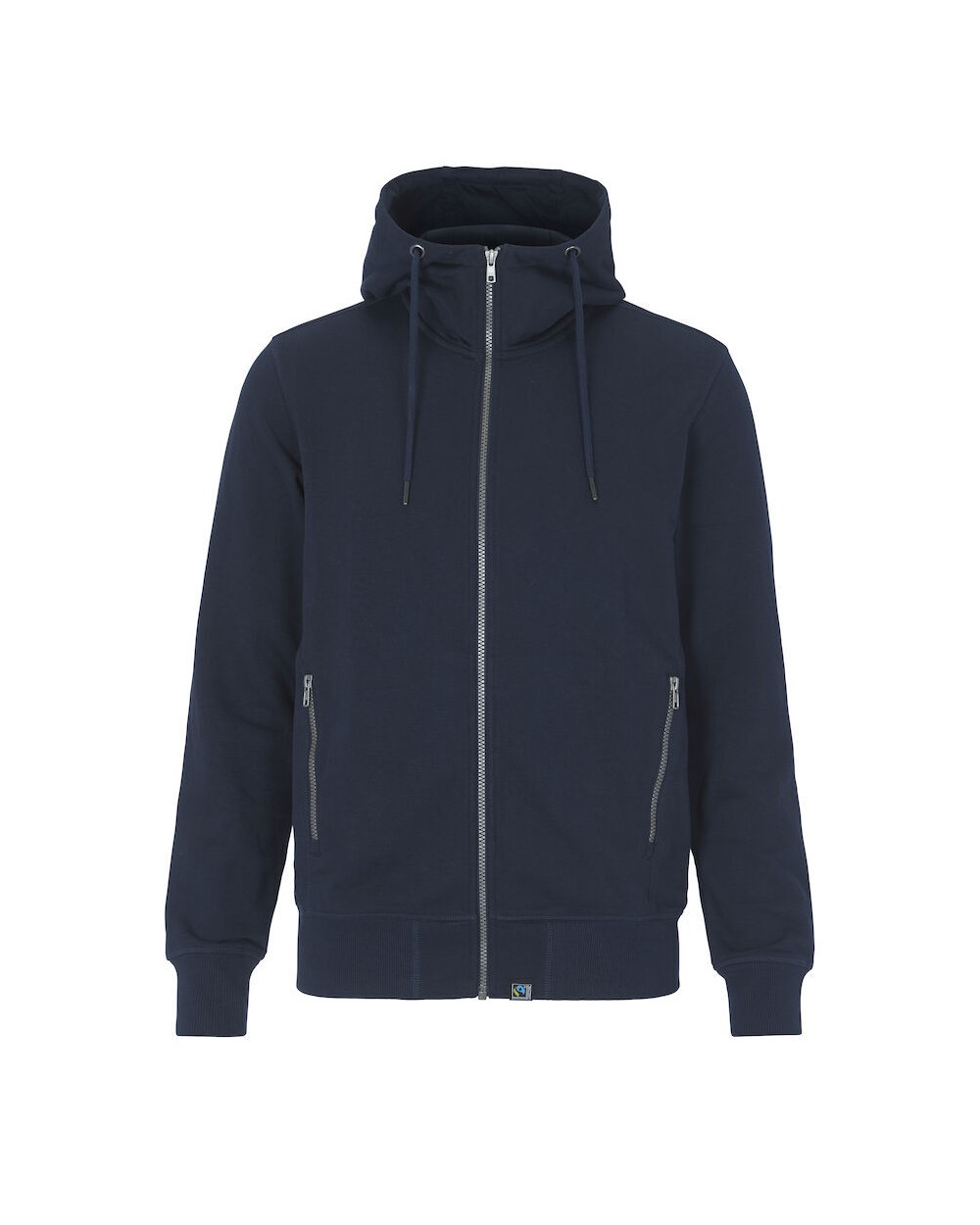 Sweat-shirts personnalisable COTTOVER F. TERRY FULL ZIP HOOD MEN - CERTIFIÉ GOTS