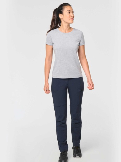 Pantalons à personnaliser WK. DESIGNED TO WORK Pantalon recyclé stretch femme 