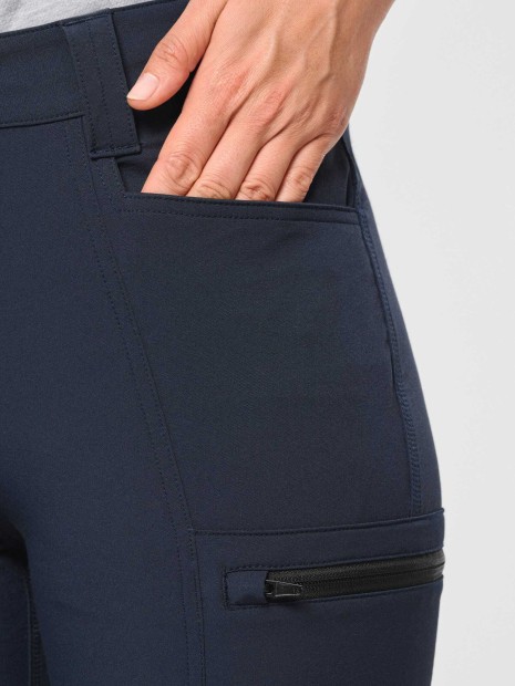 Pantalons à personnaliser WK. DESIGNED TO WORK Pantalon recyclé stretch femme 