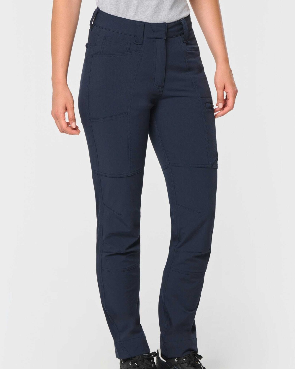 Broeken WK. DESIGNED TO WORK Gerecyclede stretchbroek voor dames voor bedrukking &amp; borduring