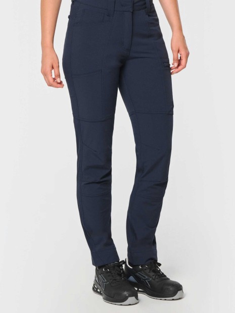 Pantalons à personnaliser WK. DESIGNED TO WORK Pantalon recyclé stretch femme 