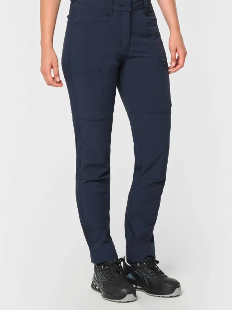 Pantalons à personnaliser WK. DESIGNED TO WORK Pantalon recyclé stretch femme 