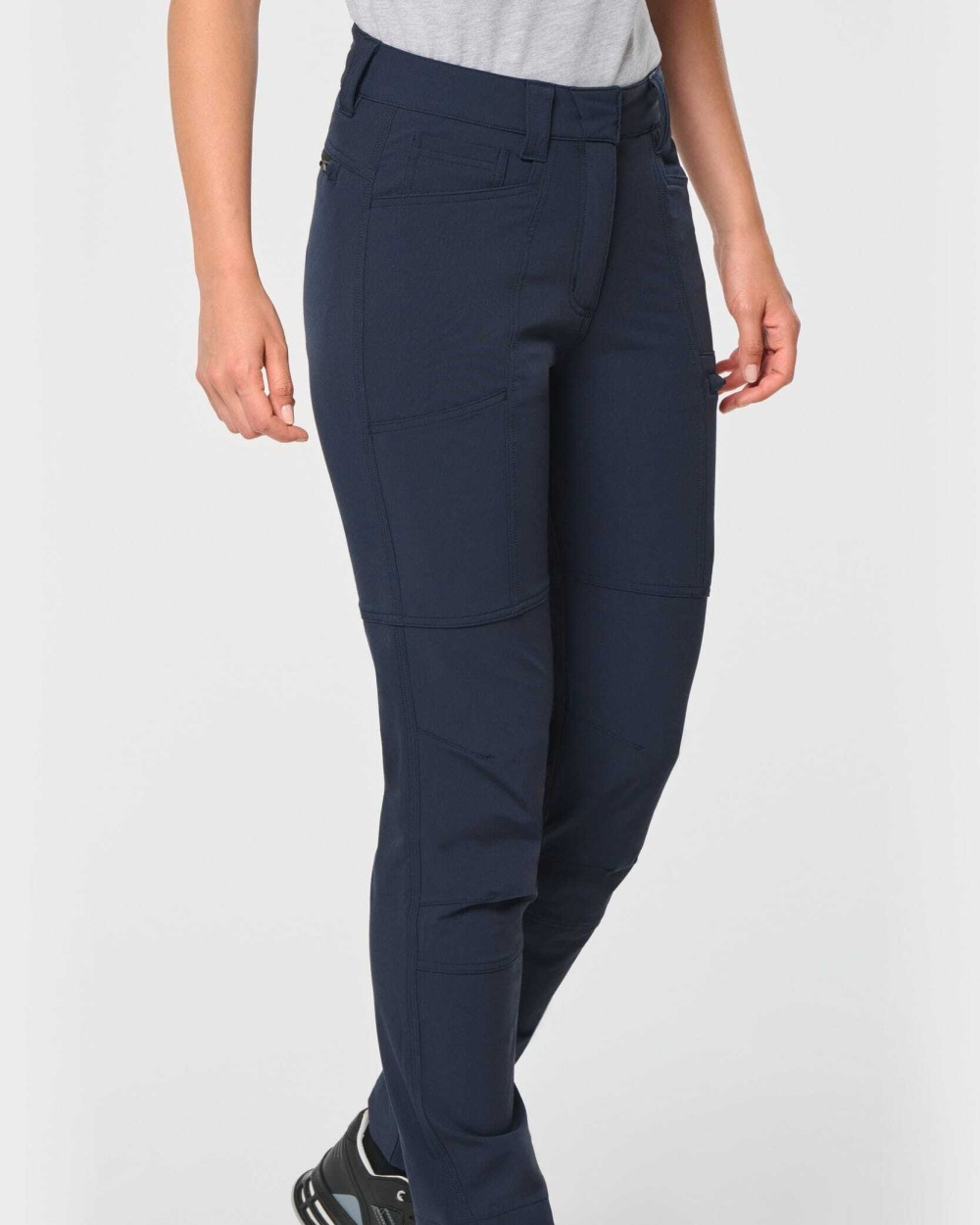 Broeken WK. DESIGNED TO WORK Gerecyclede stretchbroek voor dames voor bedrukking &amp; borduring