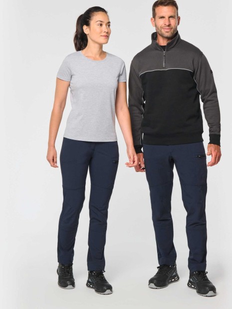 Pantalons à personnaliser WK. DESIGNED TO WORK Pantalon recyclé stretch femme 