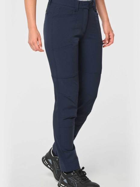 Pantalons à personnaliser WK. DESIGNED TO WORK Pantalon recyclé stretch femme 