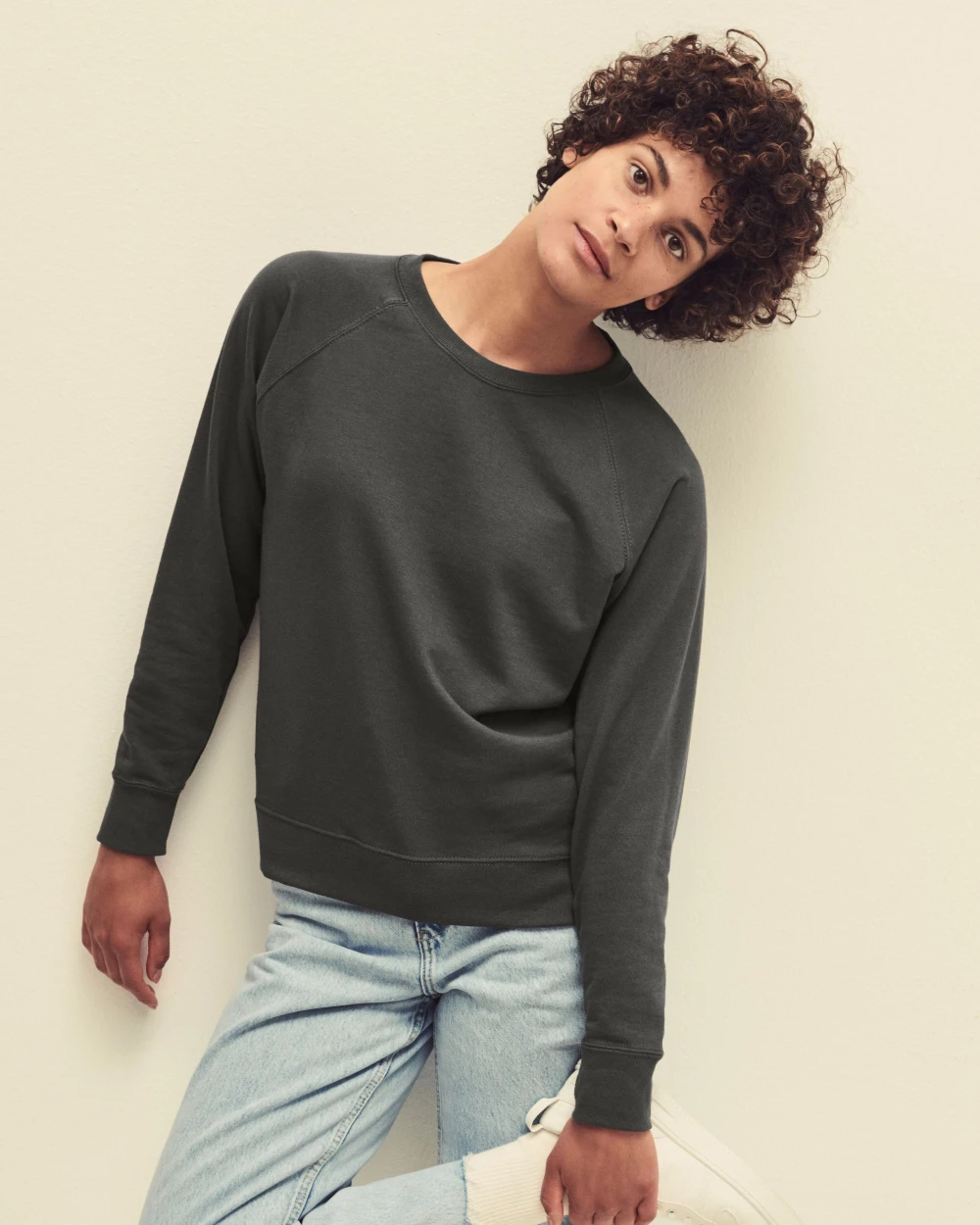 Sweaters & hoodies FOL LADIES LIGHTWEIGHT RAGLAN SWEAT voor bedrukking &amp; borduring