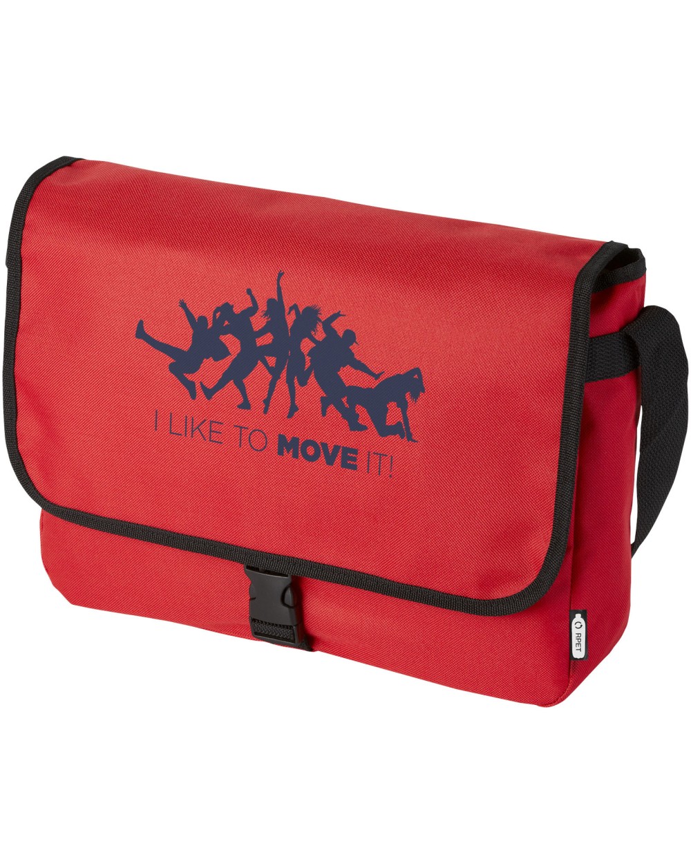 4DO Retrend RPET Schultertasche 6L Taschen personalisierbar