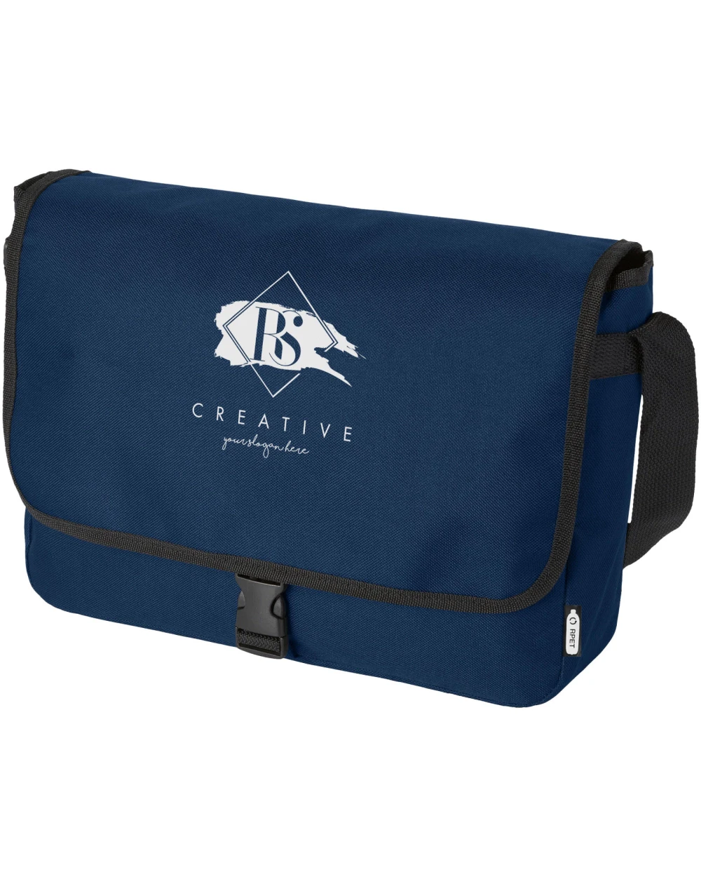 4DO Retrend RPET Schultertasche 6L Taschen personalisierbar