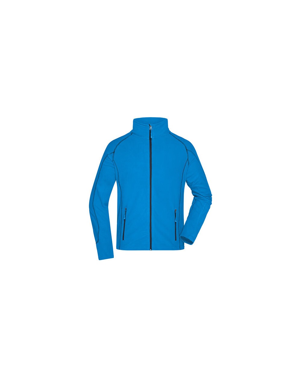 Polar Fleeces JAMES & NICHOLSON Men`s Structure Fleece Jacket voor bedrukking &amp; borduring
