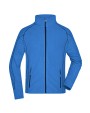 JAMES & NICHOLSON Men´s Structure Fleece Jacket Polar Fleeces personalisierbar