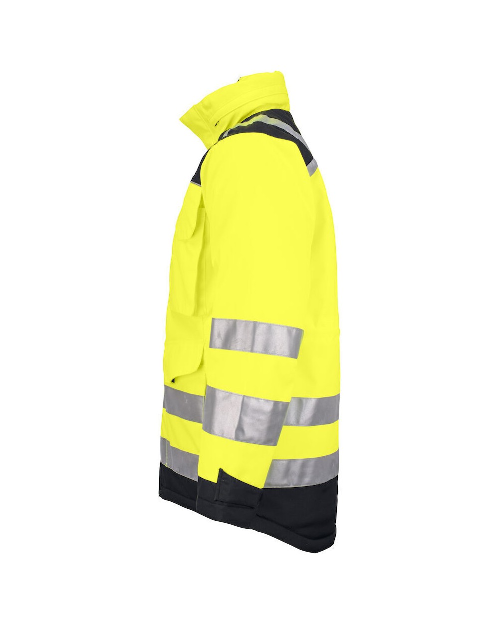 Jassen JOBMAN 1236 Hi-Vis Winter Parka Star voor bedrukking &amp; borduring