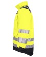 Jassen JOBMAN 1236 Hi-Vis Winter Parka Star voor bedrukking &amp; borduring