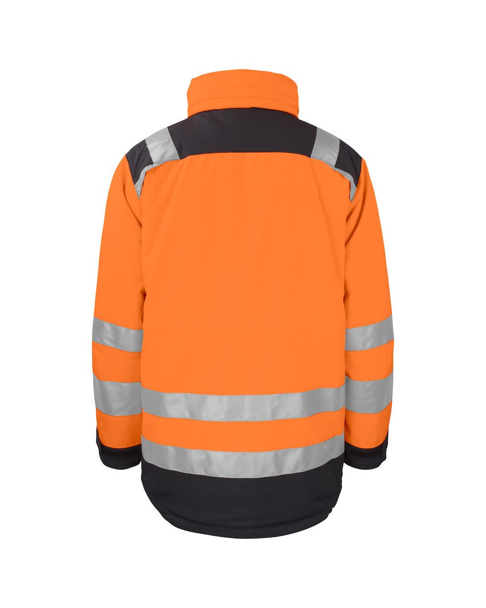 JOBMAN 1236 Winterparka Star Hi-Vis Jacken personalisierbar
