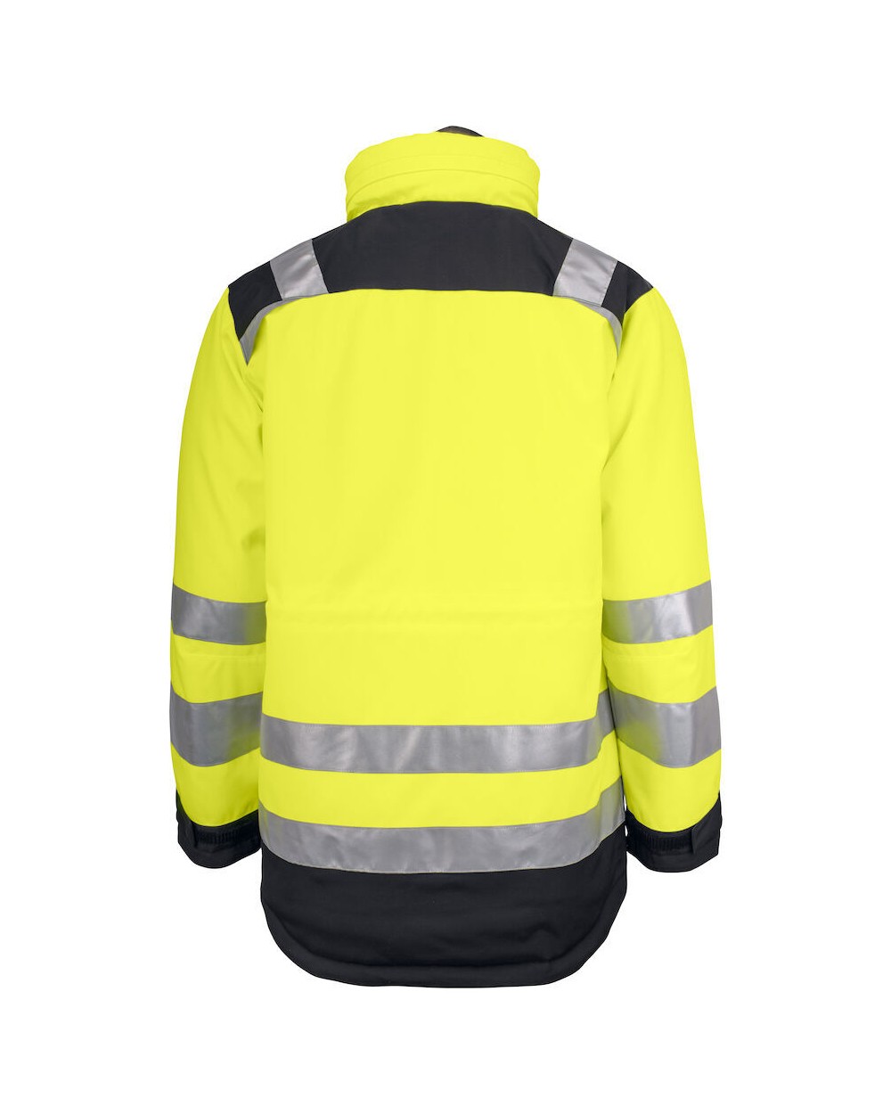 JOBMAN 1236 Winterparka Star Hi-Vis Jacken personalisierbar