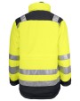 Jassen JOBMAN 1236 Hi-Vis Winter Parka Star voor bedrukking &amp; borduring
