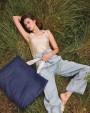KIMOOD Große Shopping-Beuteltasche mit rustikalem Look Taschen personalisierbar