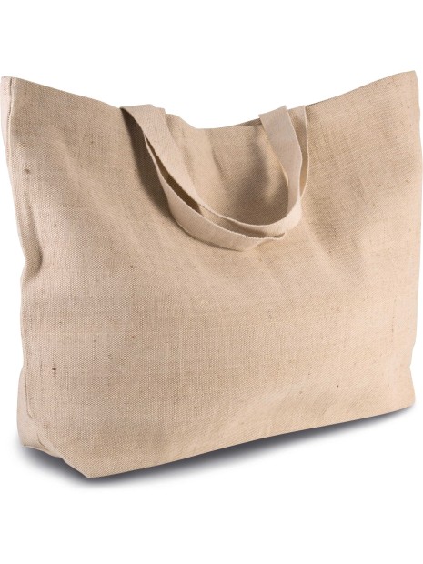 KIMOOD Grand sac de shopping fourre-tout esprit rustique  personnalisable