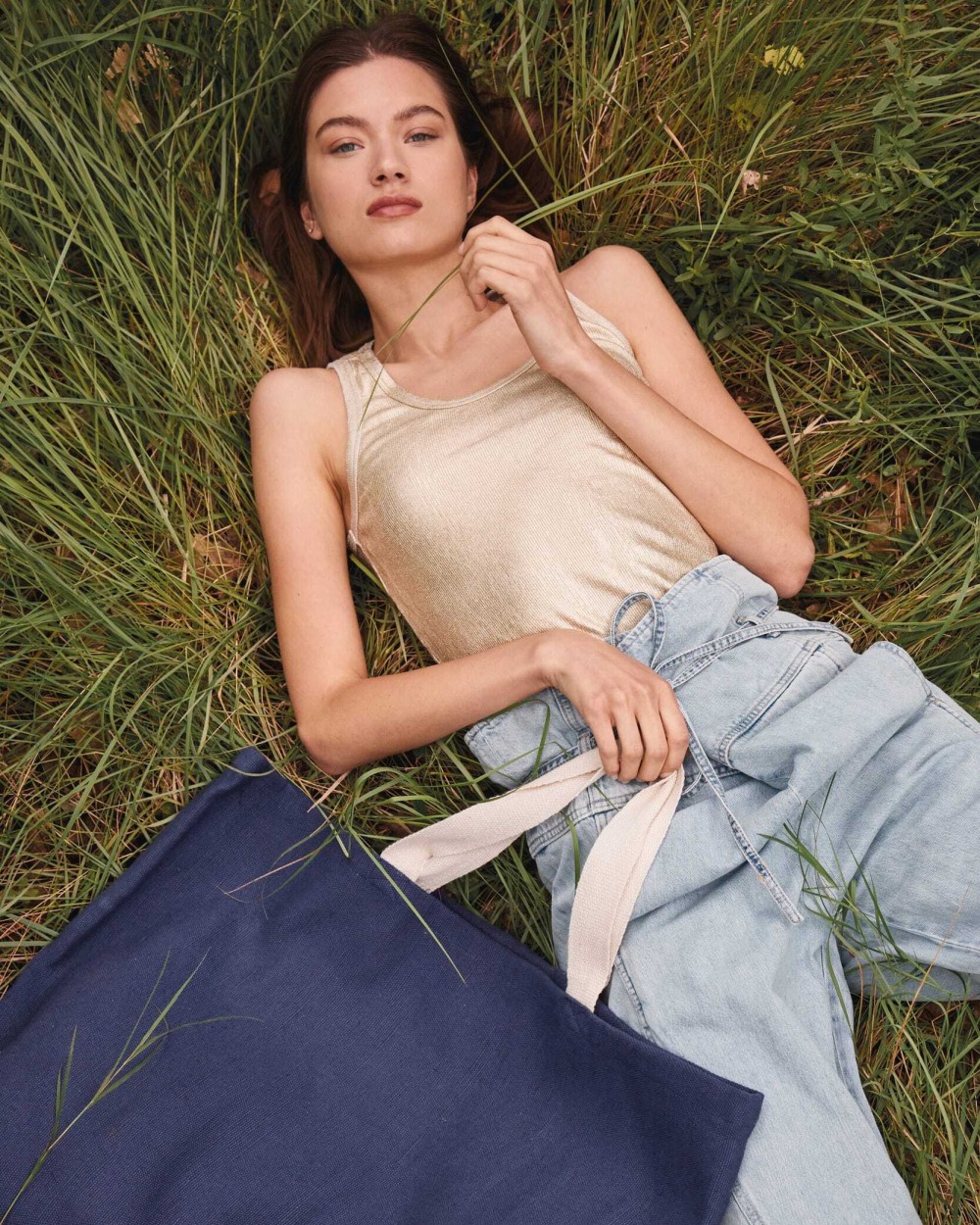 Sacs & Bagagerie personnalisable KIMOOD Grand sac de shopping fourre-tout esprit rustique