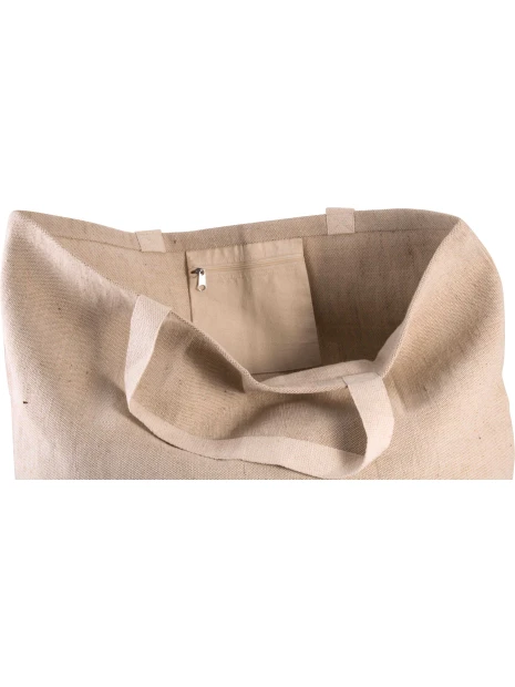 KIMOOD Grand sac de shopping fourre-tout esprit rustique  personnalisable
