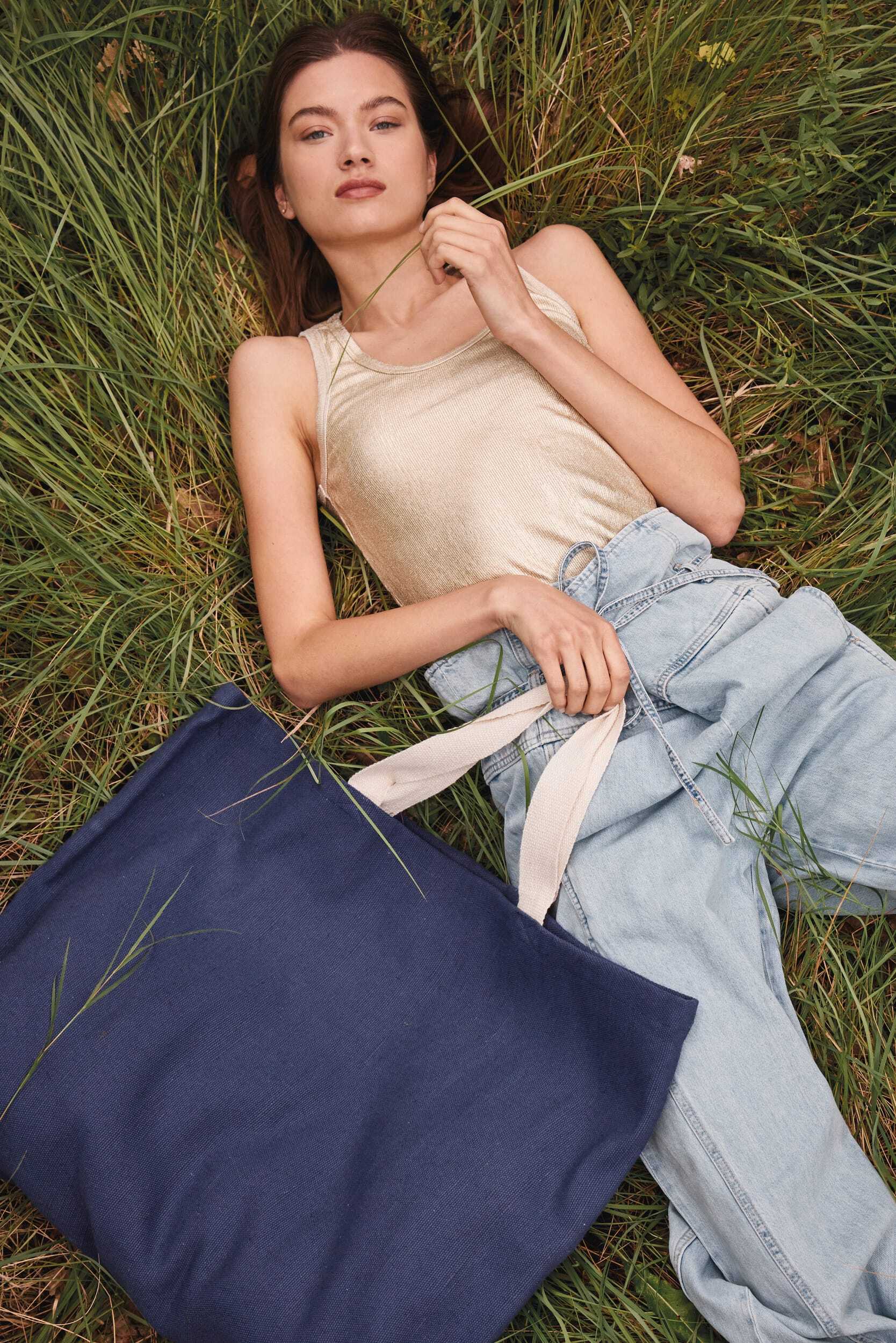 Sacs & Bagagerie personnalisable KIMOOD Grand sac de shopping fourre-tout esprit rustique