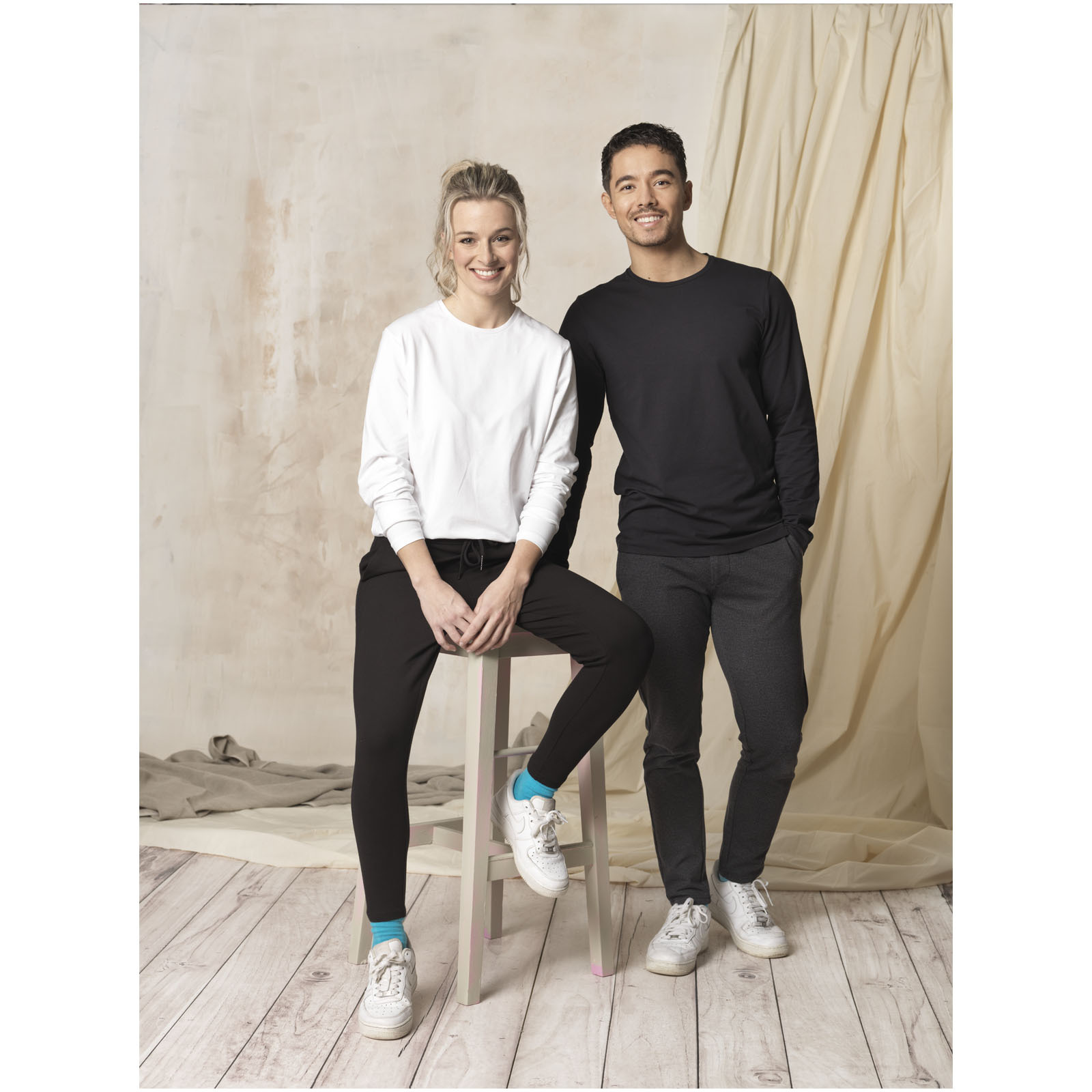 ELEVATE Ponoka Langarmshirt für Herren T-Shirts personalisierbar