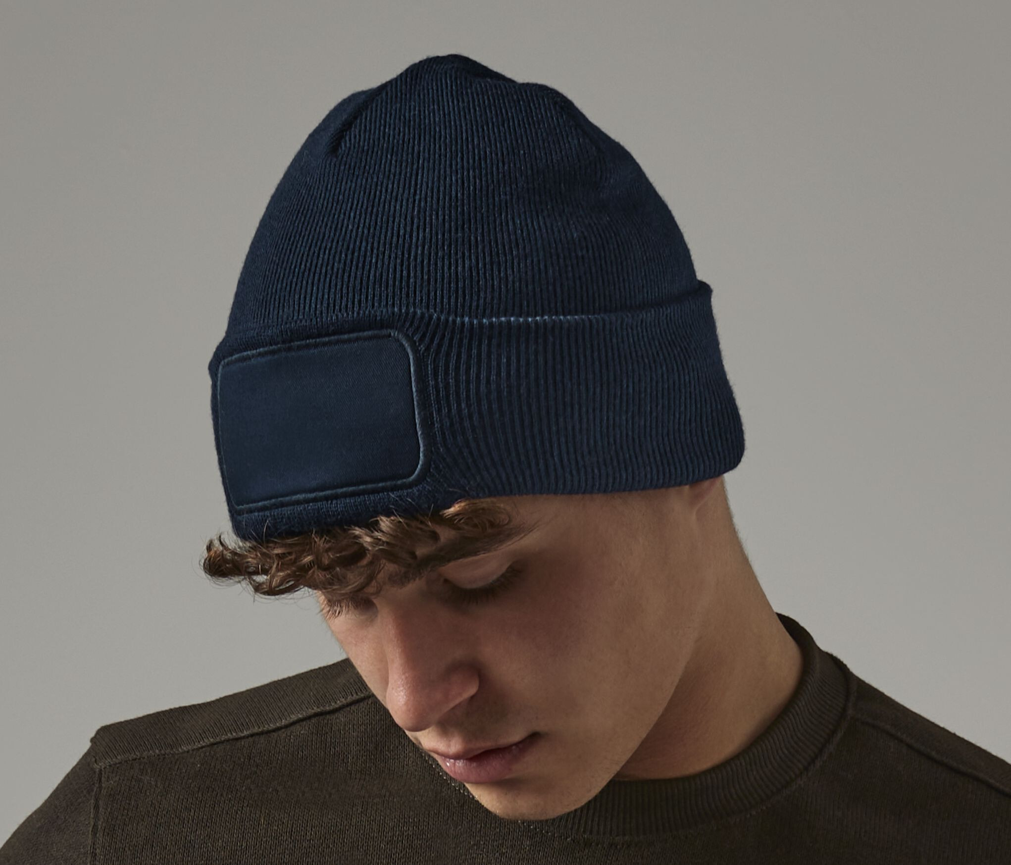 Bonnets personnalisable BEECHFIELD RECYCLED ORIGINAL PATCH BEANIE