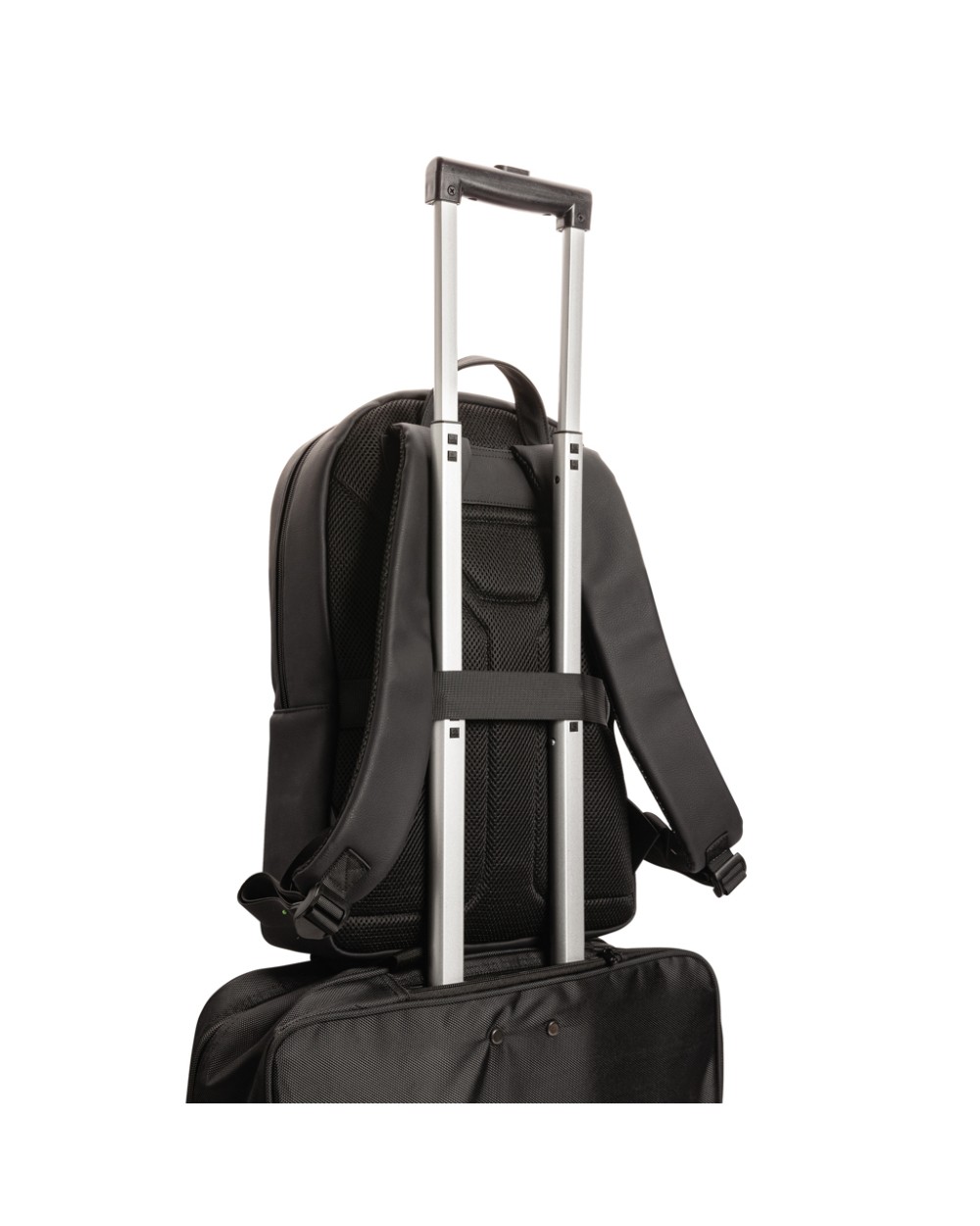 Tassen & Zakken SWISS PEAK Swiss Peak deluxe PU laptoprugzak PVC vrij voor bedrukking &amp; borduring