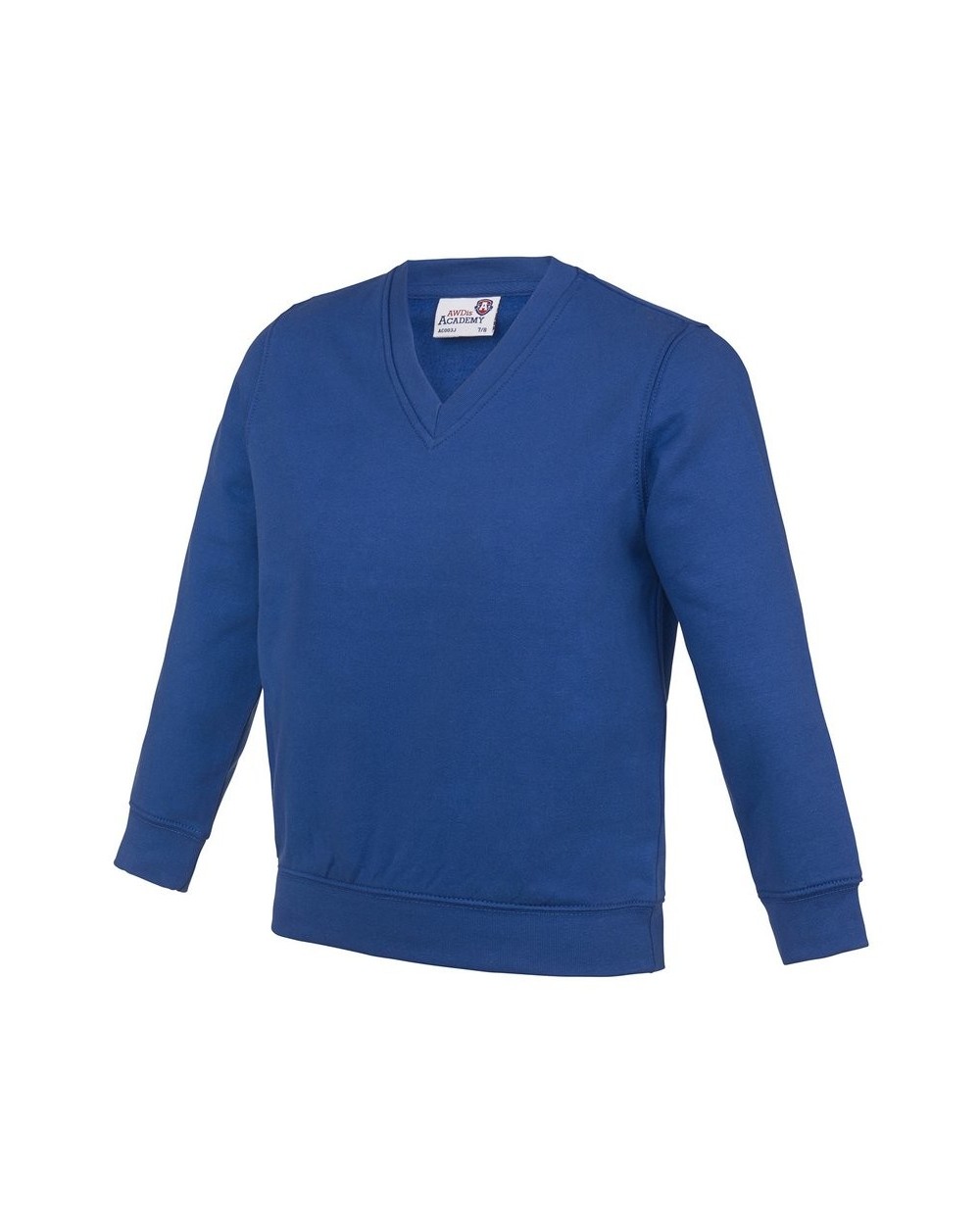 Pulls personnalisable AWDIS Sweat-shirt à col en V pour enfants Academy