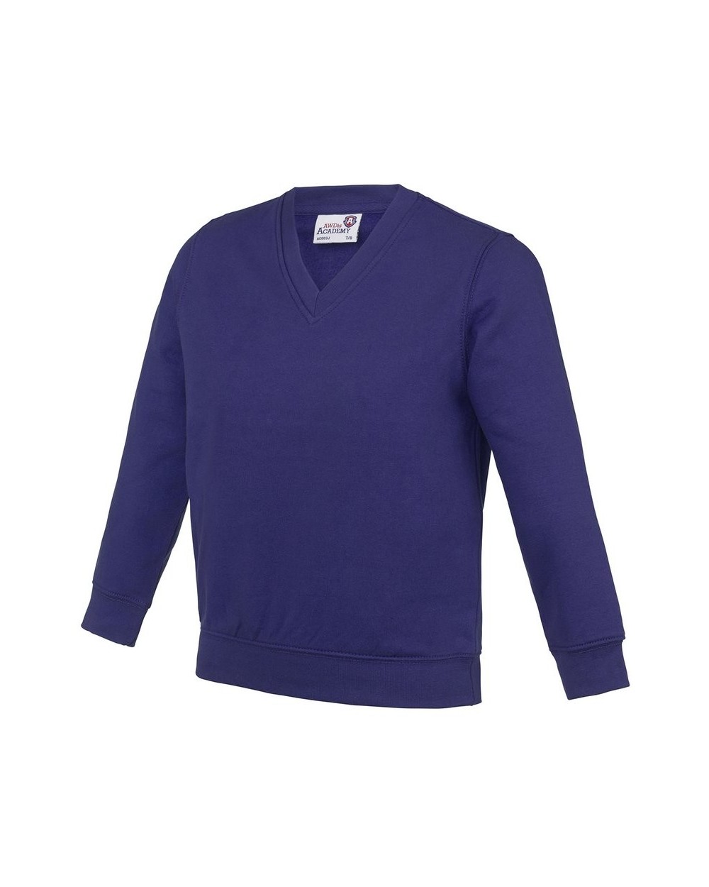 AWDIS Kids Academy v-neck sweatshirt Pullovers personalisierbar