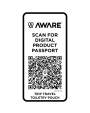 Tassen & Zakken 4DO Trip Aware™ gerecyclede reistoilettas 2 l voor bedrukking &amp; borduring