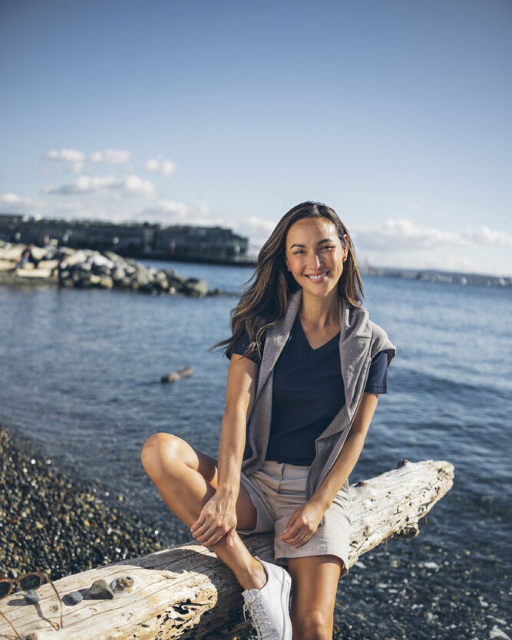 Pulls personnalisable CUTTER & BUCK Kennewick Crewneck ladies
