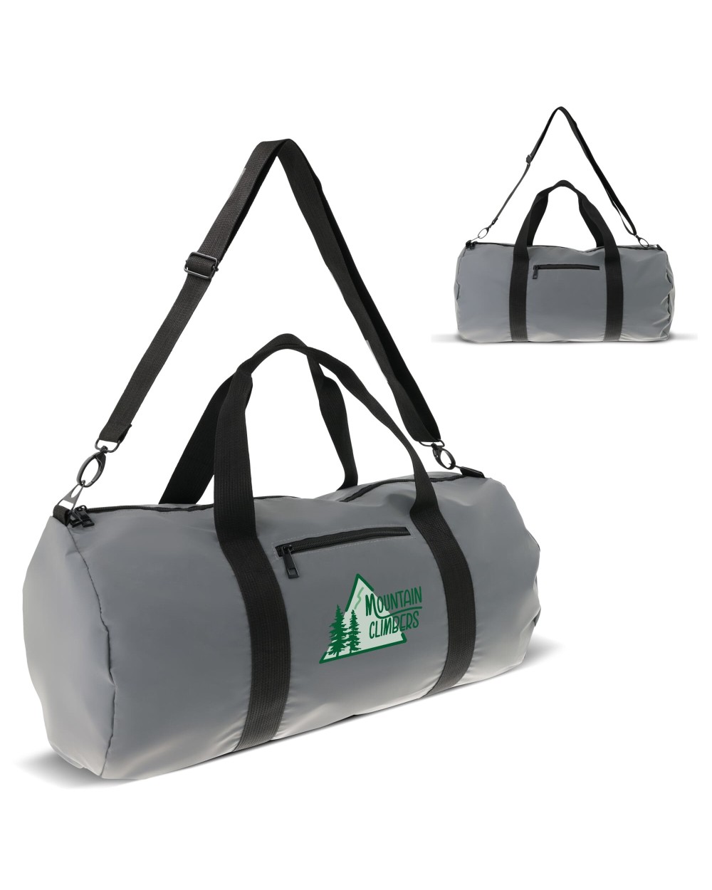 4DO Reflektierende Reisetasche 50x25x25cm Taschen personalisierbar