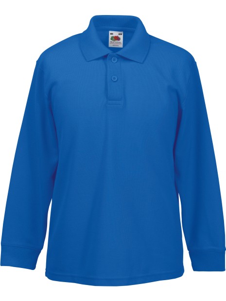 FOL Polo enfant 65/35 manches longues /api/colors/901c4f78-1e07-41ac-b485-27abb23ecf03 personnalisable