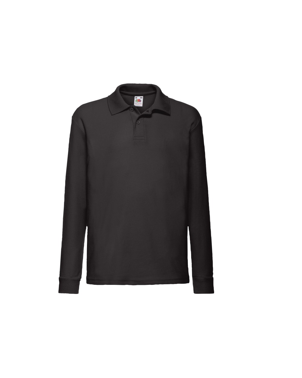 FOL Kinder Langarm-Polohemd 65/35 Poloshirts personalisierbar