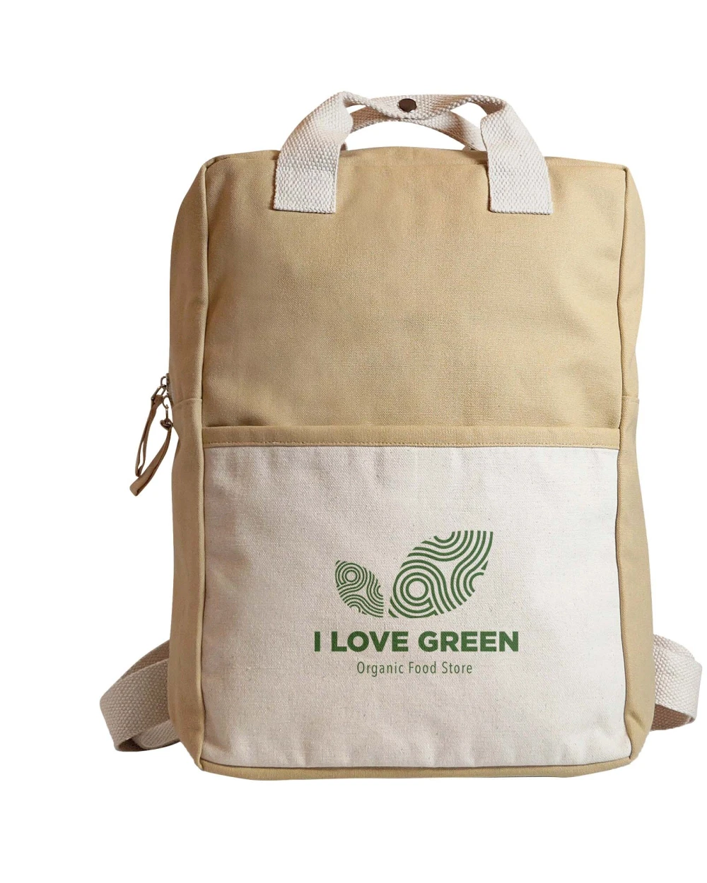 CITIZEN GREEN Citizen Green Naturback Rucksack aus Bio Baumwolle Taschen personalisierbar