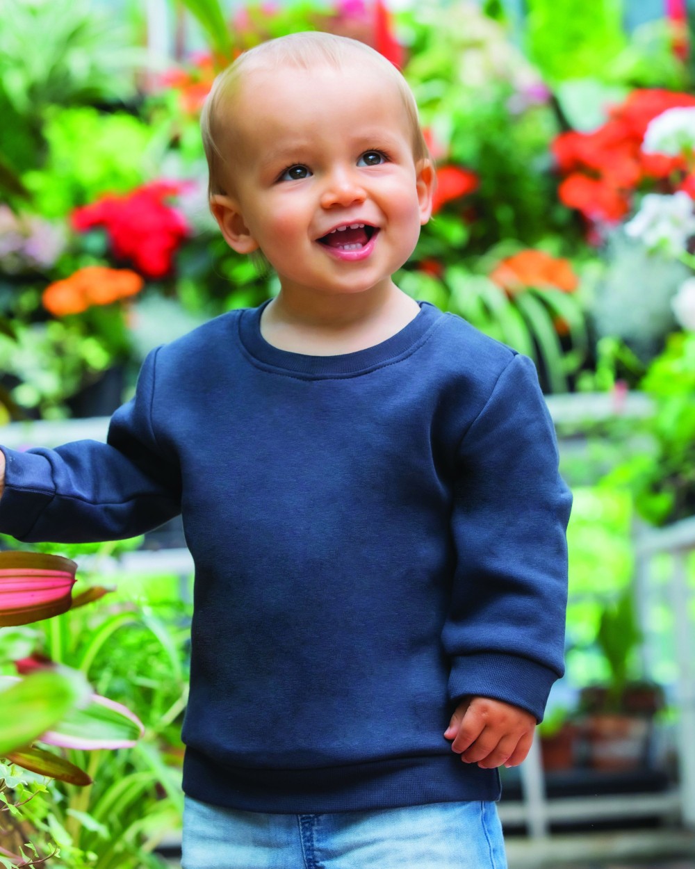 Sweat-shirts personnalisable BABYBUGZ BABY ESSENTIAL SWEATSHIRT