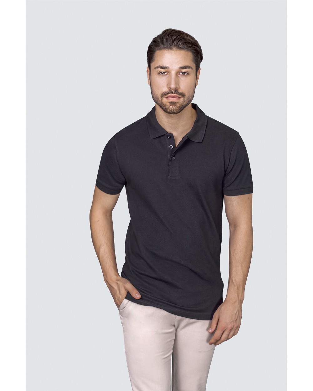 Polo's HRM Men´s Heavy Stretch Polo voor bedrukking &amp; borduring