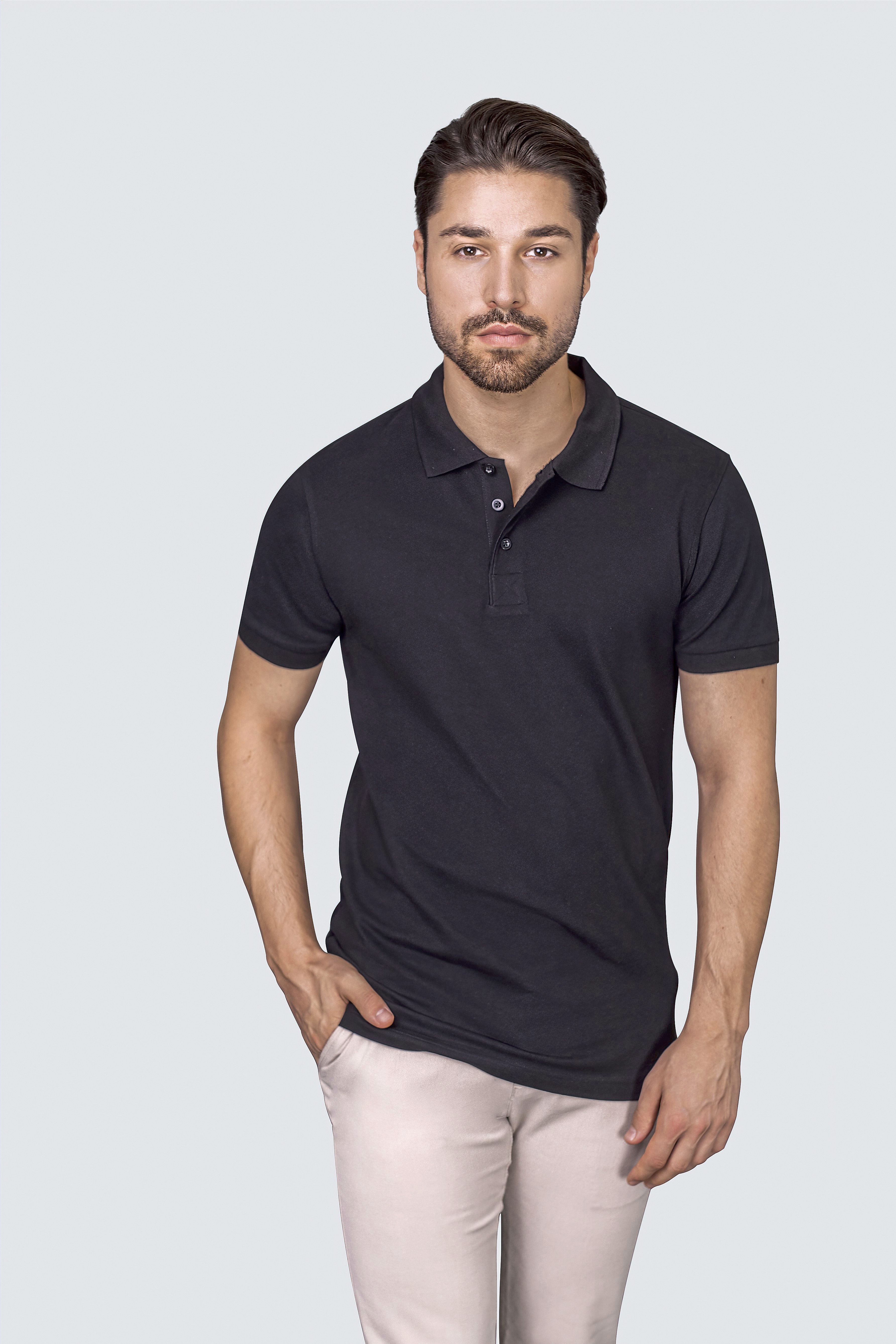 Polos personnalisable HRM Men´s Heavy Stretch Polo