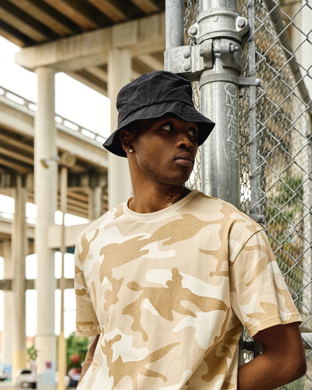 Petjes FLEXFIT WATER REPELLENT BUCKET HAT voor bedrukking &amp; borduring