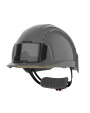 Benodigdheden JSP EVOLite® veiligheidshelm met badgehouder, geventileerd, met ratelsluiting. voor bedrukking &amp; borduring
