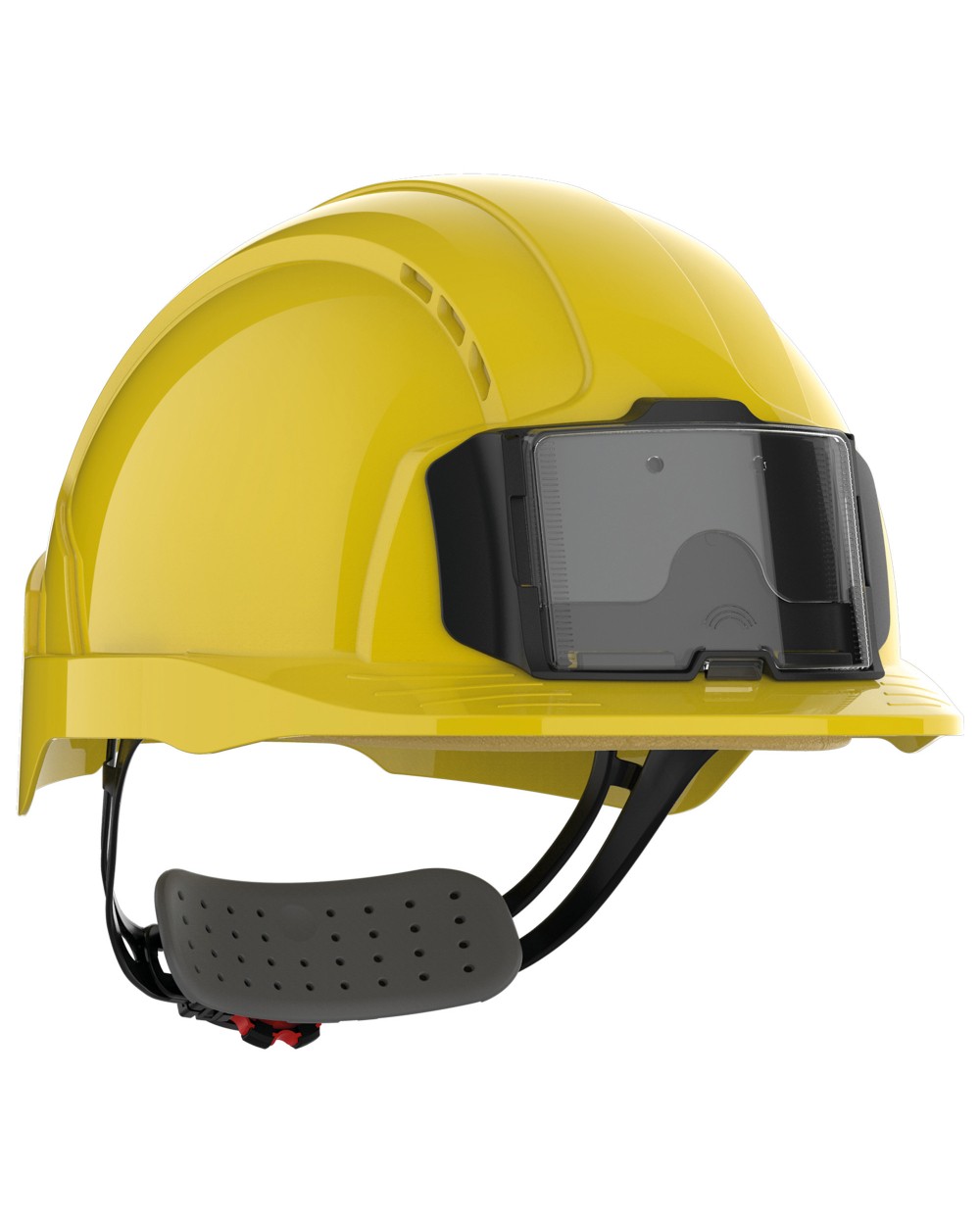 Accessoires personnalisable JSP Casque de sécurité EVOLite® avec porte badge, ventilé, serrage crémaillère