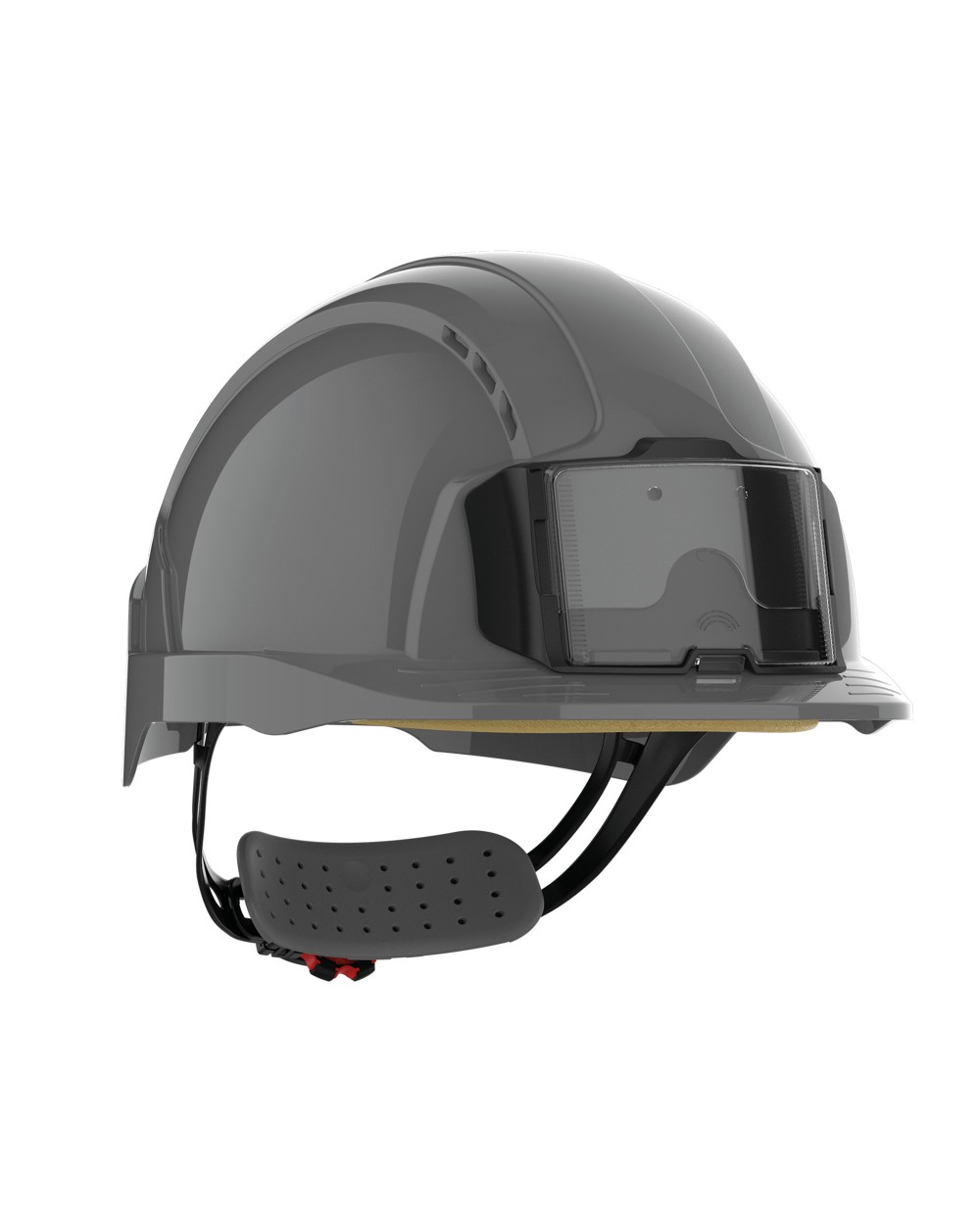 Accessoires personnalisable JSP Casque de sécurité EVOLite® avec porte badge, ventilé, serrage crémaillère