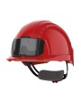Accessoires personnalisable JSP Casque de sécurité EVOLite® avec porte badge, ventilé, serrage crémaillère