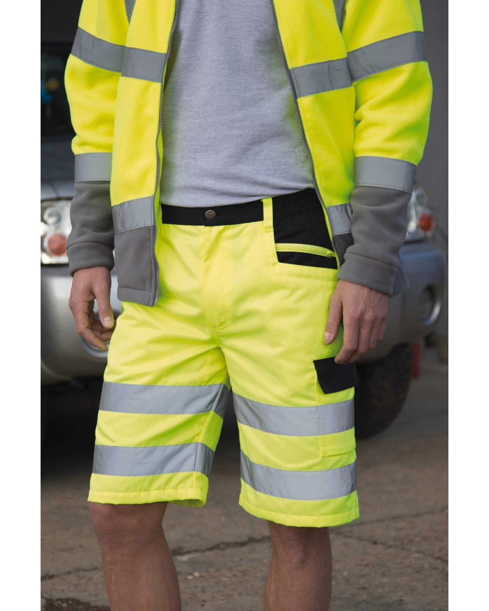 Bermudas & Shorts personnalisable RESULT Short cargo de sécurité