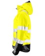 Softshells PROJOB 6449 GEVOERDE SIGNALISATIEJAS DAMES EN ISO 20471 KLASSE 2/3 voor bedrukking &amp; borduring