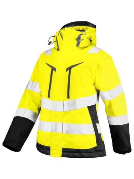 PROJOB 6449 PARKA SOFTSHELL POLYCOTON DOUBLEE FEMME - EN ISO 20471 CLASSE 3/2 /api/colors/f8fdaa66-6ddc-4b38-97a7-dc26c00d2622 personnalisable