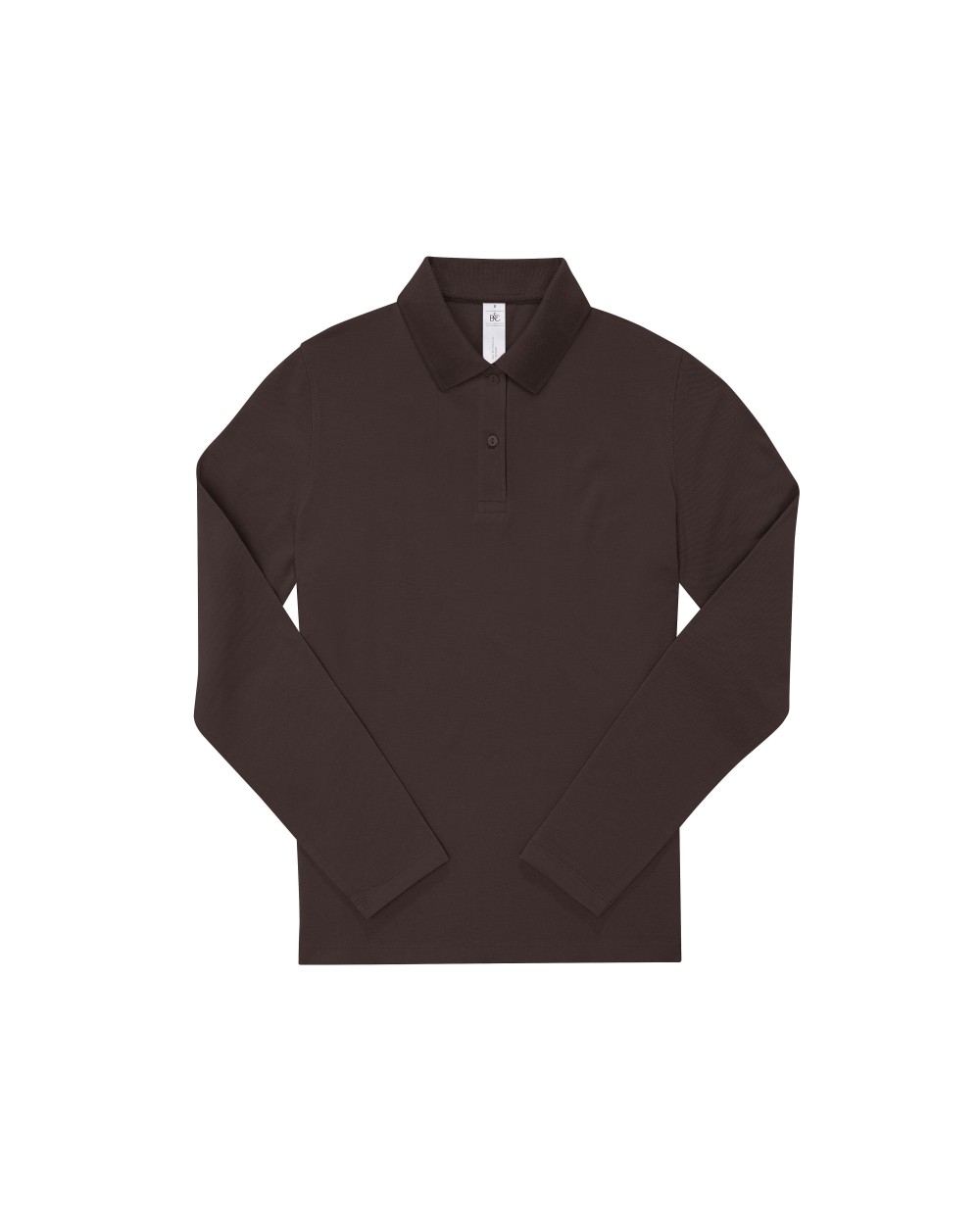 Polo's B&C MY POLO 210 Dames lange mouwen voor bedrukking &amp; borduring