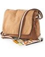 Tassen & Zakken QUADRA Vintage canvas schoudertas voor bedrukking &amp; borduring
